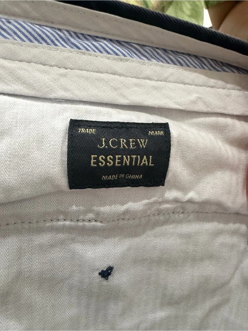 J. Crew Slim Navy Chino Pants